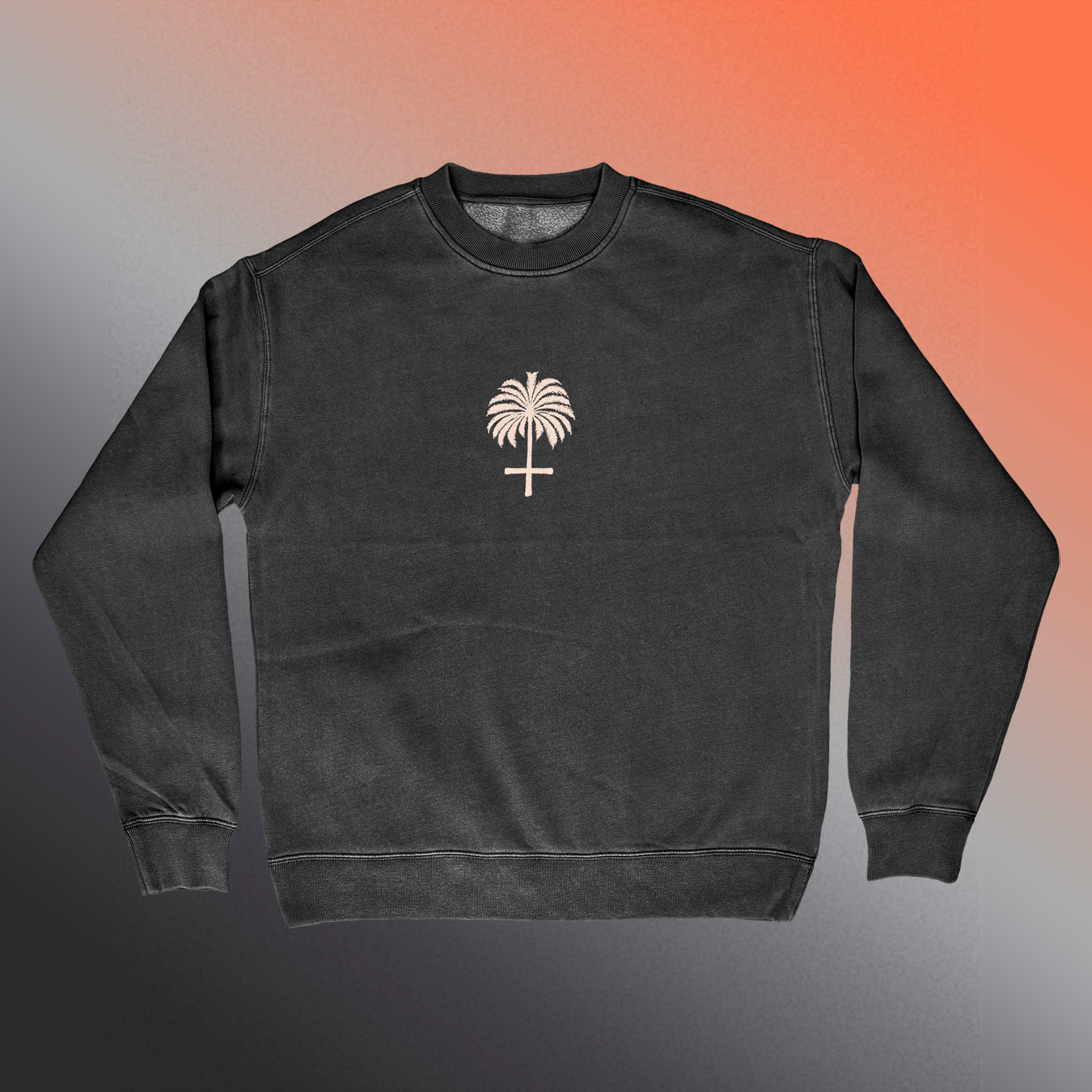 AS Colour Faded Relax Crewneck Mockup