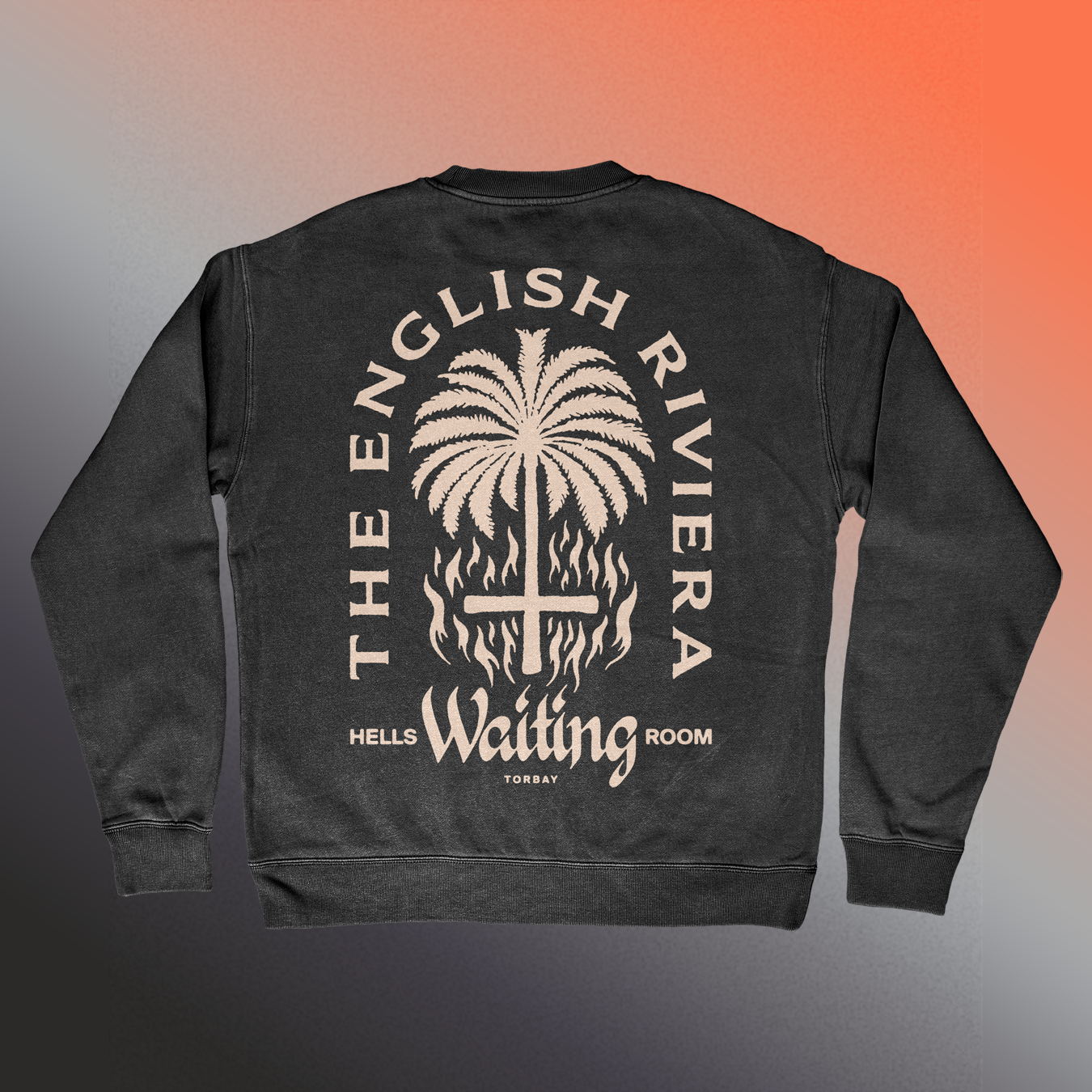 AS Colour Faded Relax Crewneck Mockup