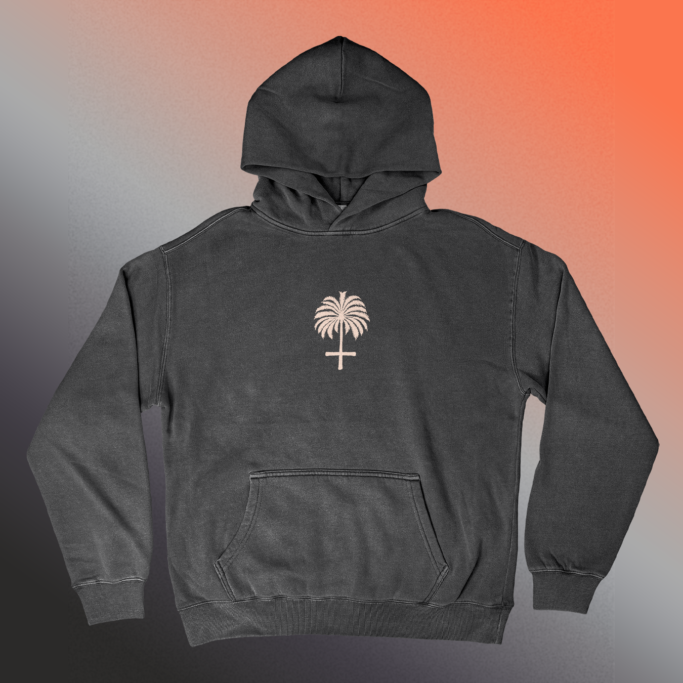 AS Colour Faded Relax Hoodie Mockup