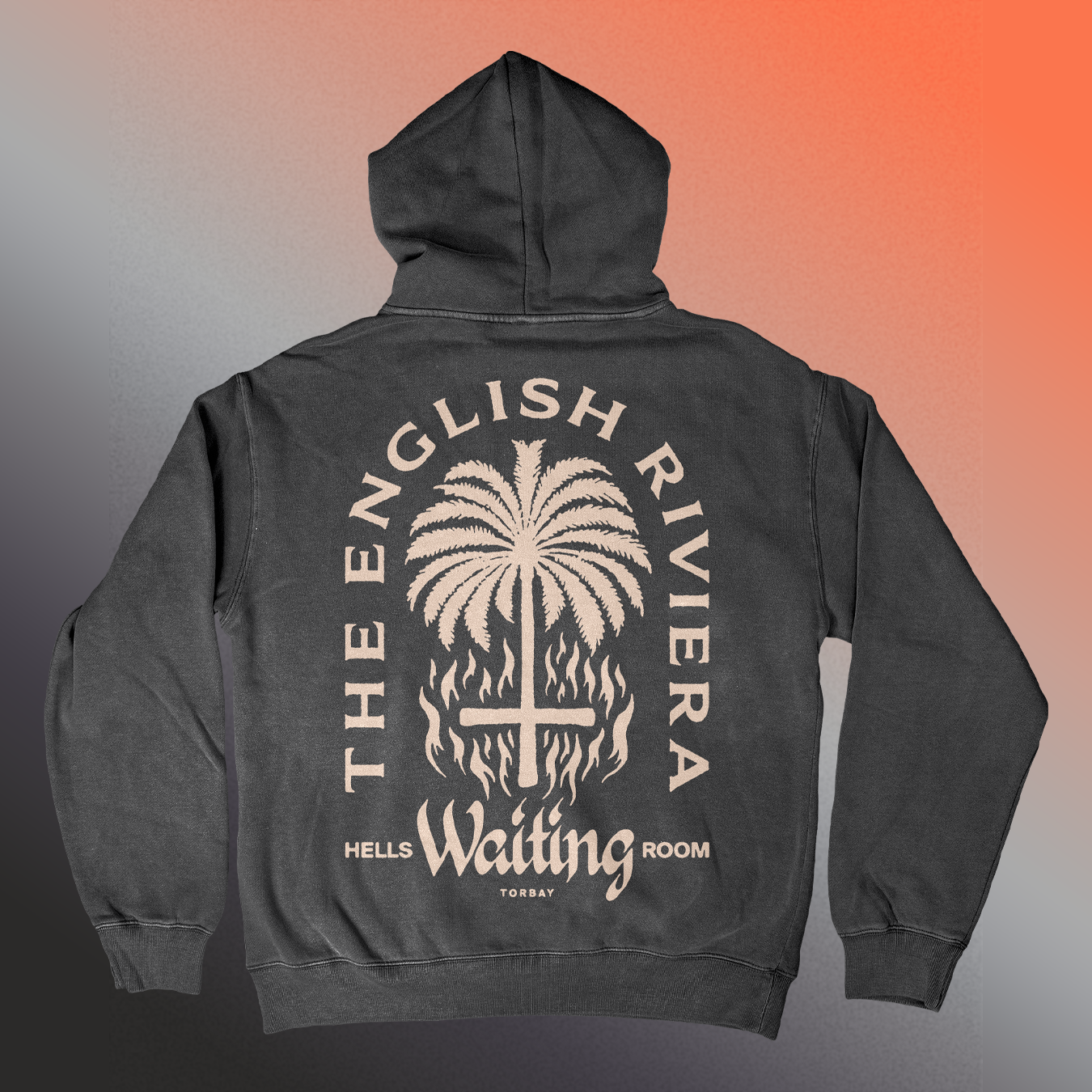 AS Colour Faded Relax Hoodie Mockup