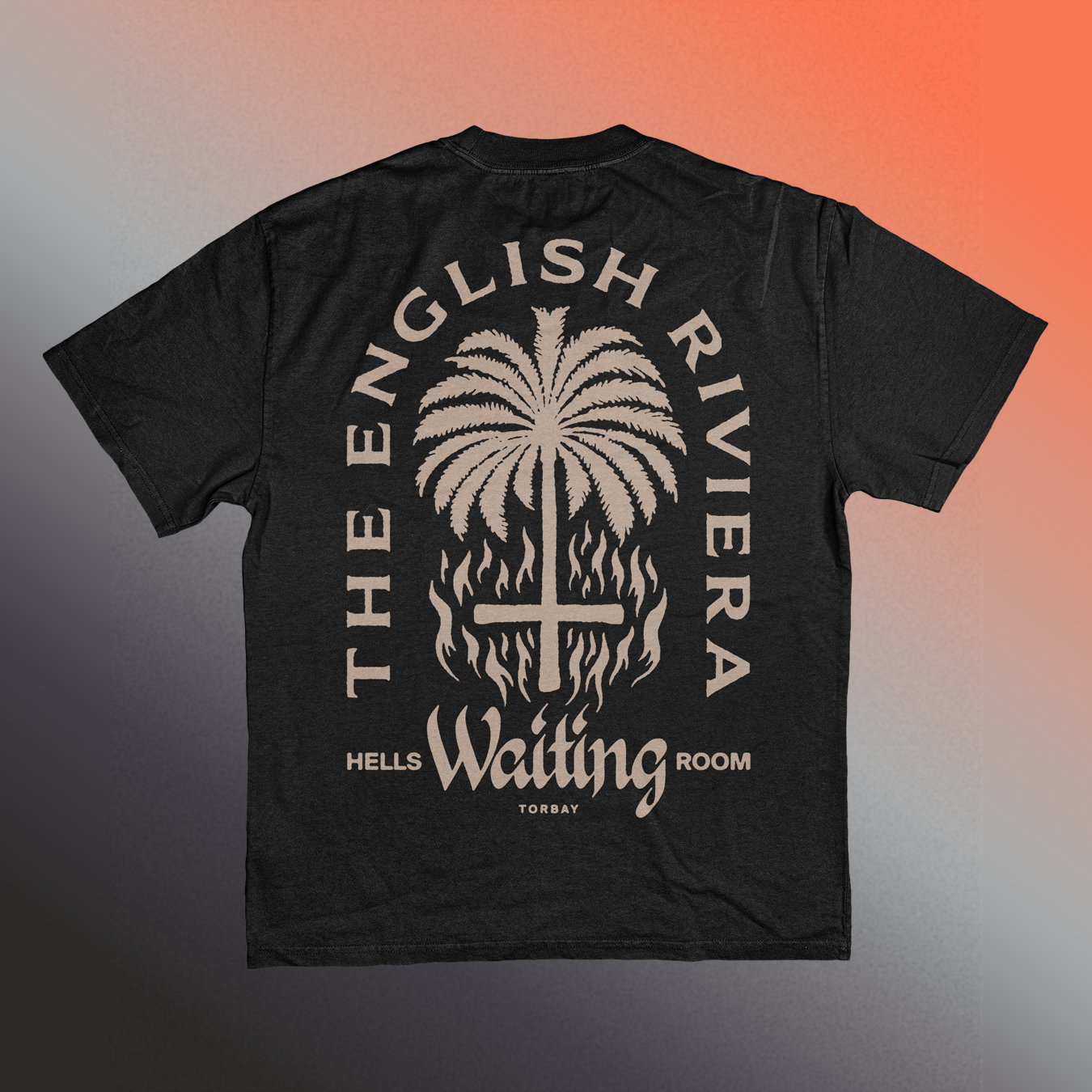 AS Colour Heavy Faded T-shirt Mockup