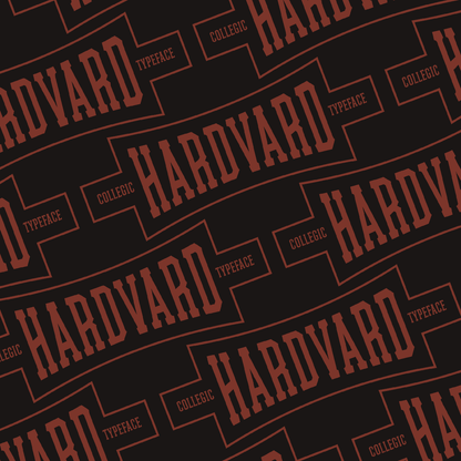 Hardvard Collegic Display Font
