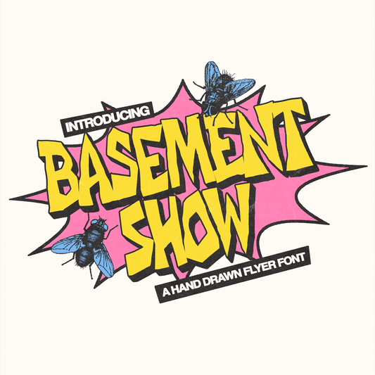 Basement Show Font