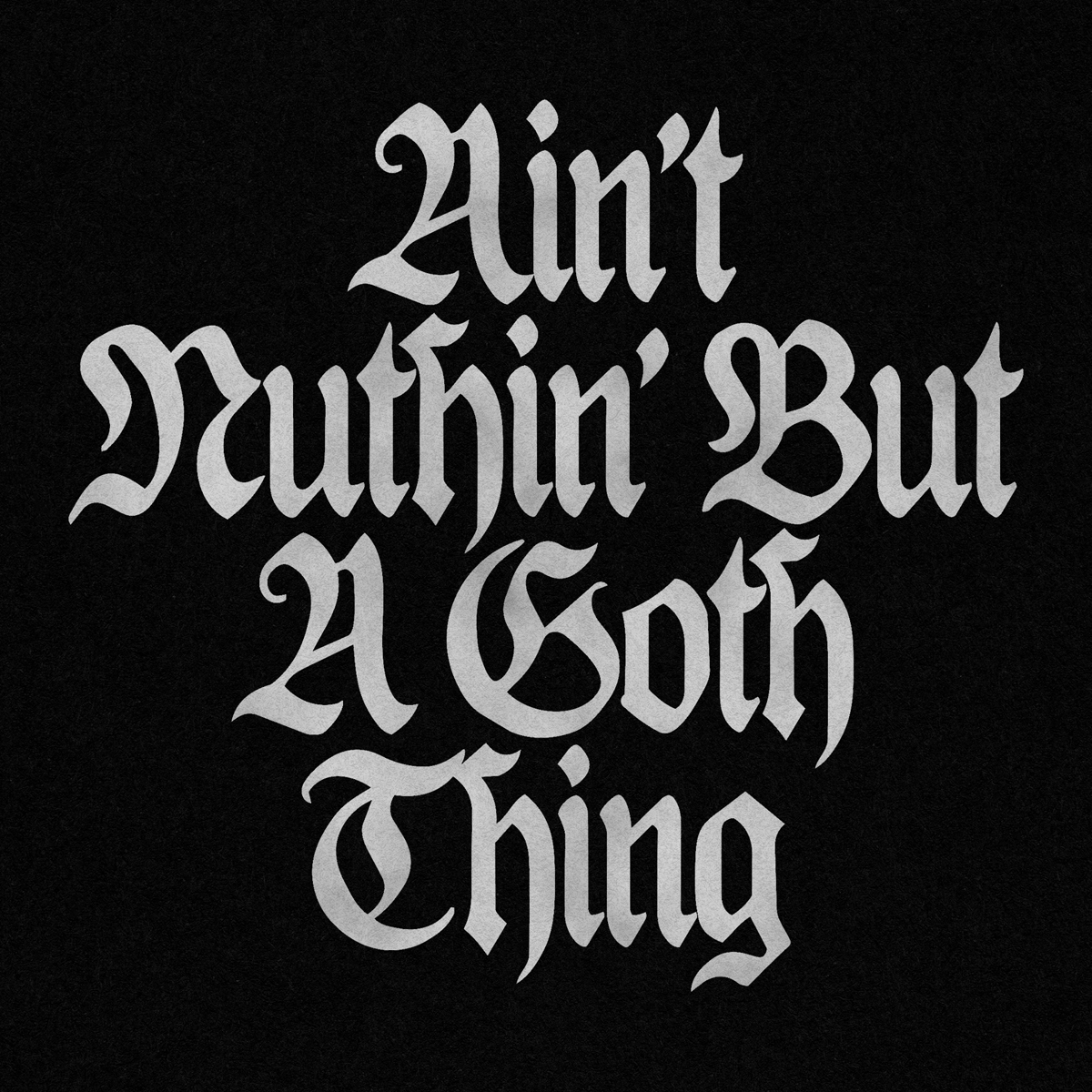 Plague Hand Drawn Blackletter Font