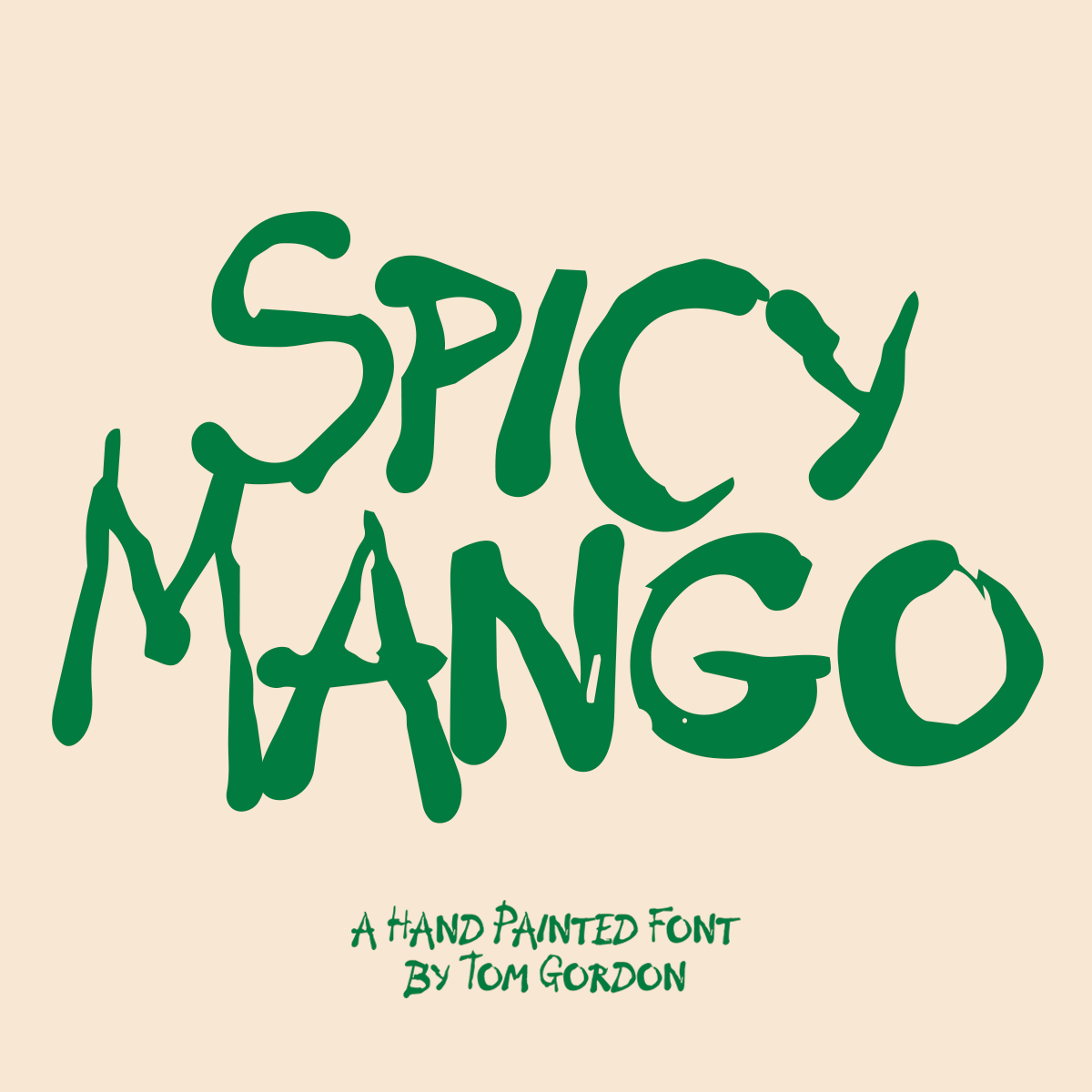 Spicy Mango Font