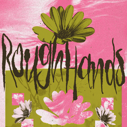 Rough Hands Hand Drawn Font