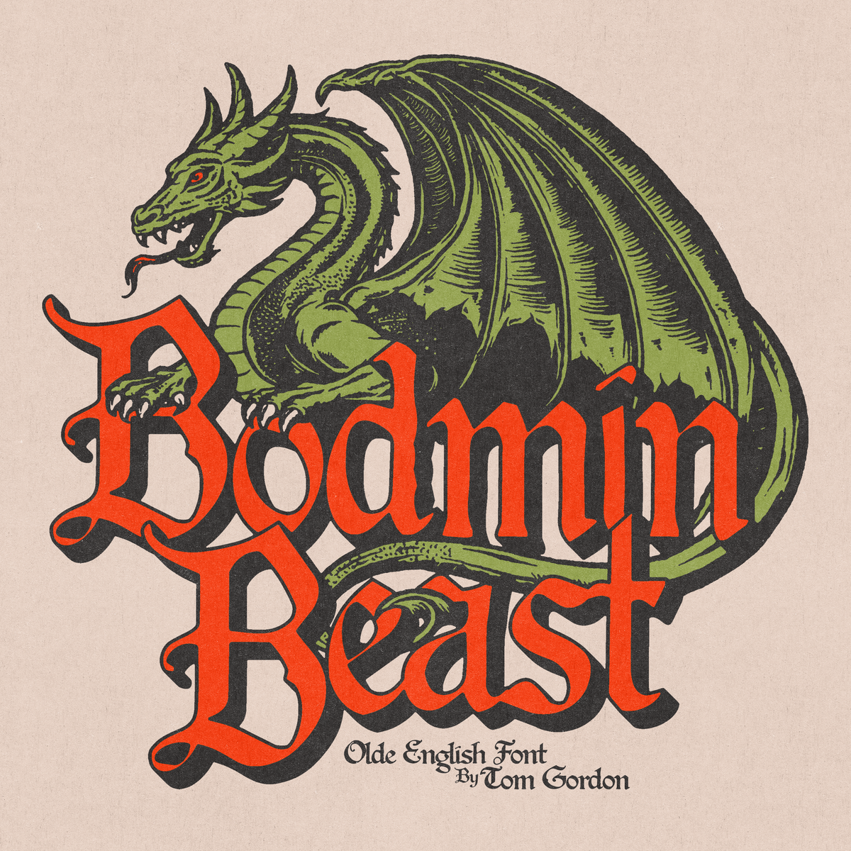 Bodmin Beast Font