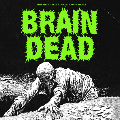Brain Dead Font
