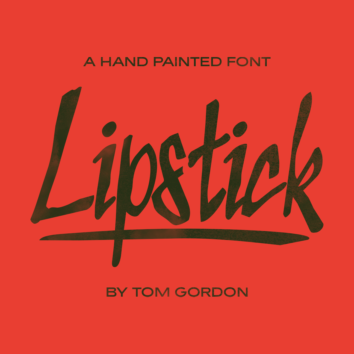 Lipstick Font