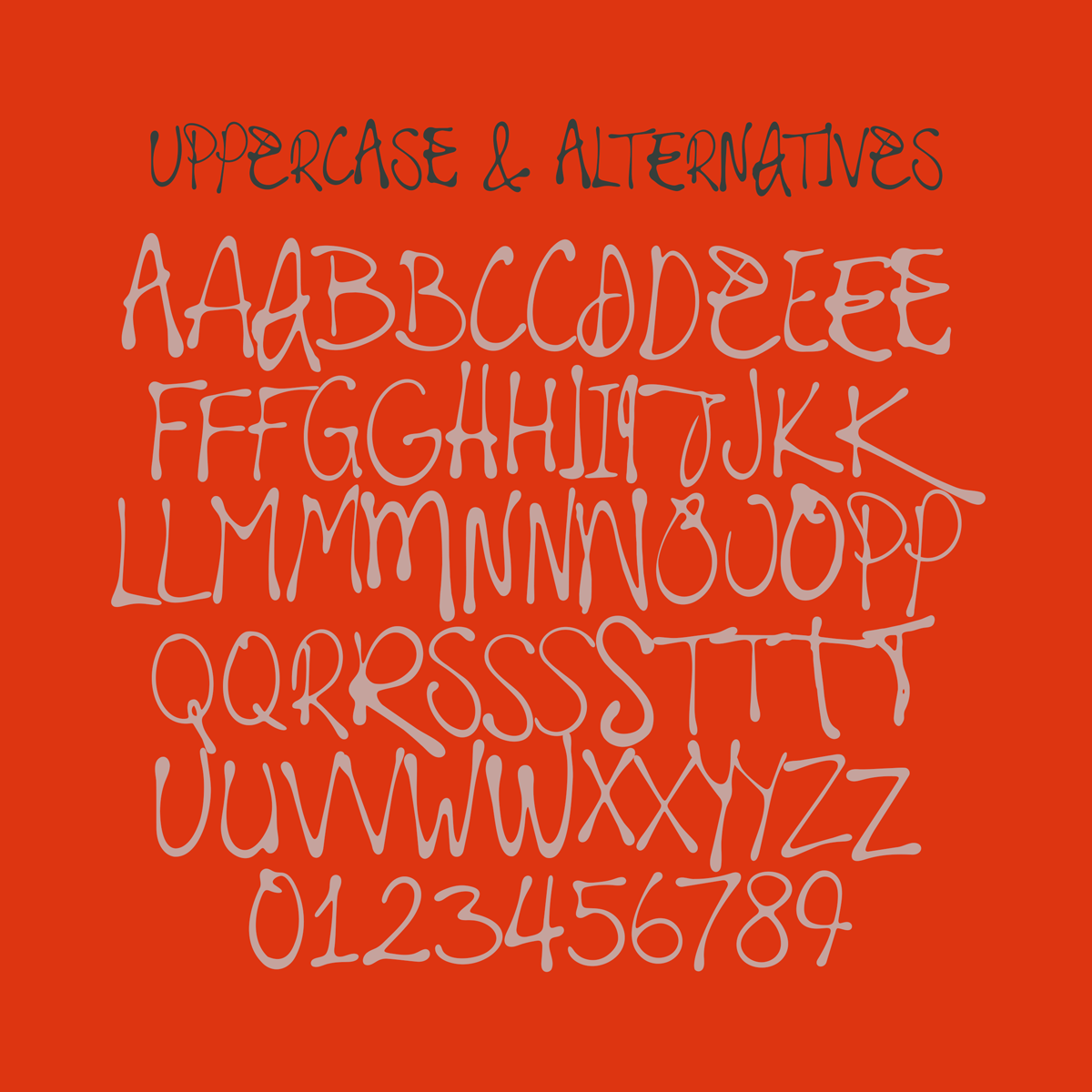 Demo Tapes Font
