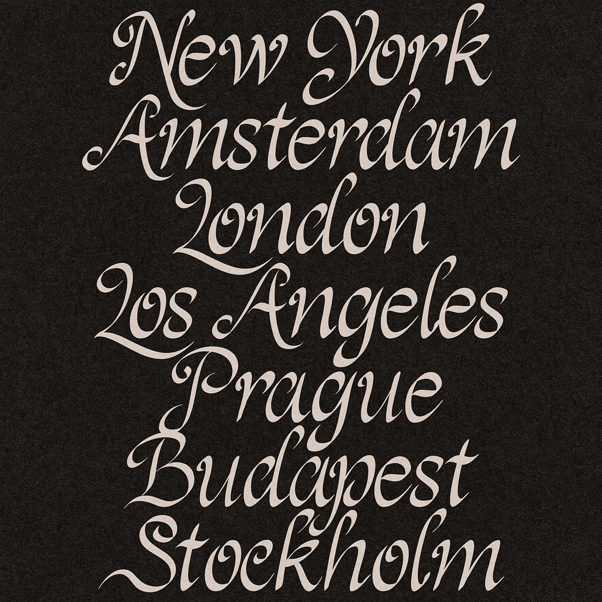 Epitaph Hand Drawn Script Font