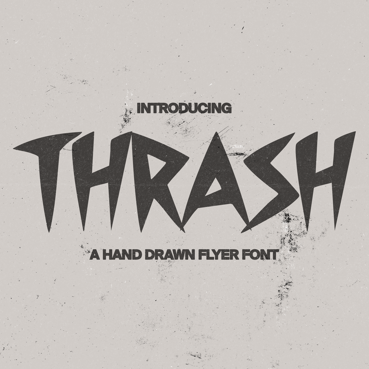Thrash Font