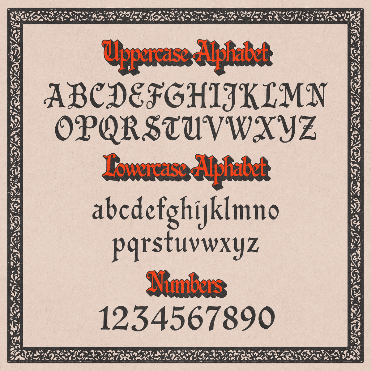 Bodmin Beast Font