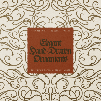Romantic Flourishes Vector Assets