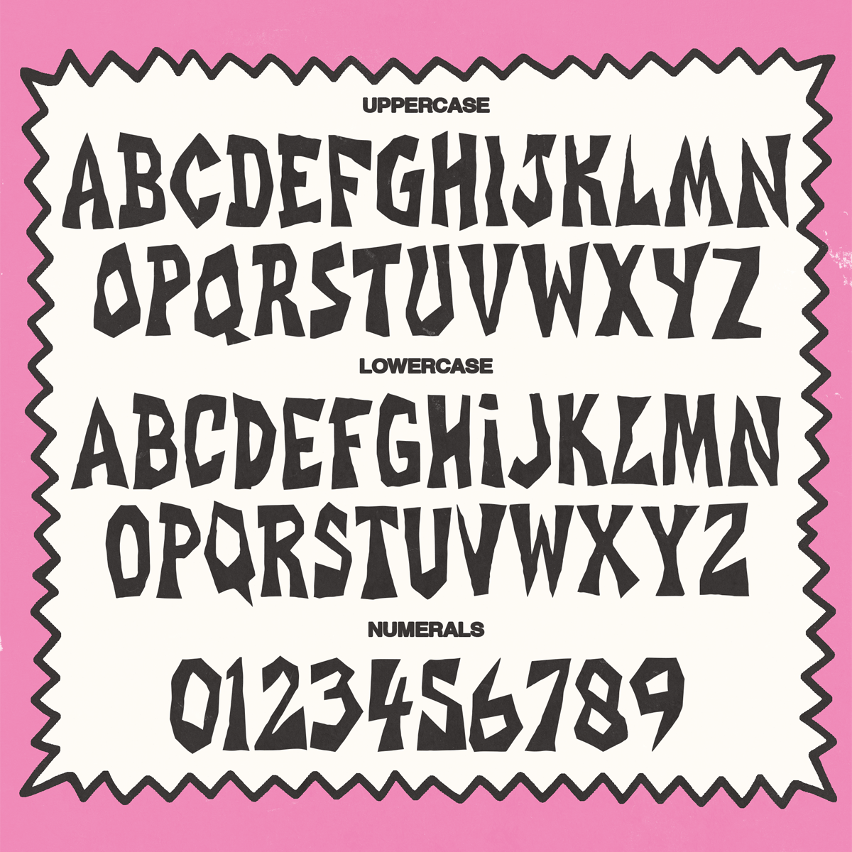 Basement Show Font