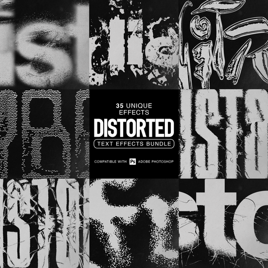 Distorted Type Effects Mega Bundle