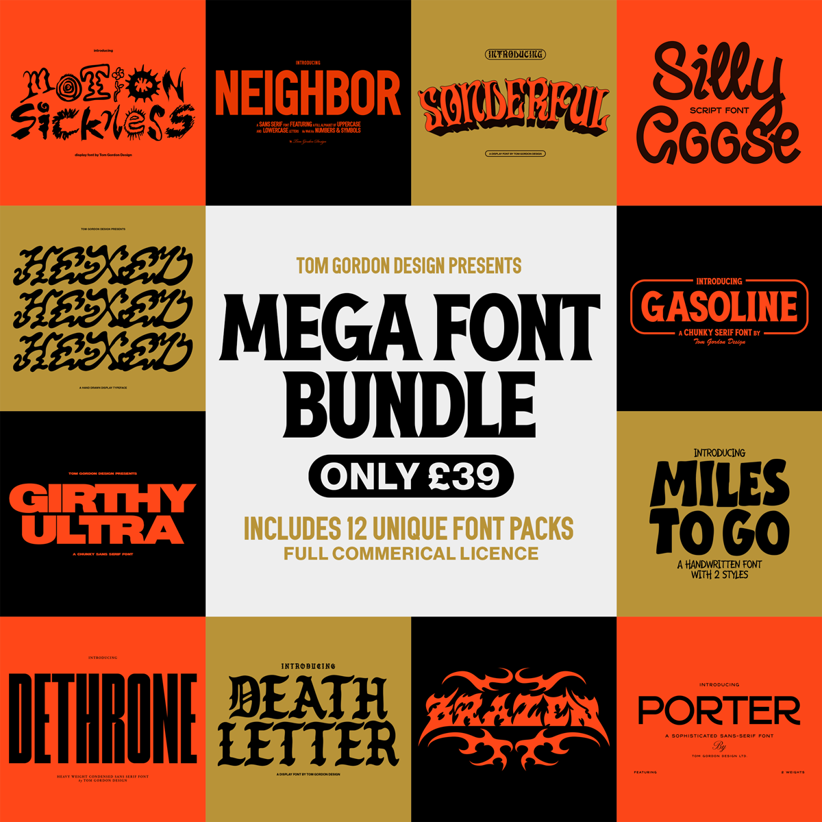 Mega Font Bundle