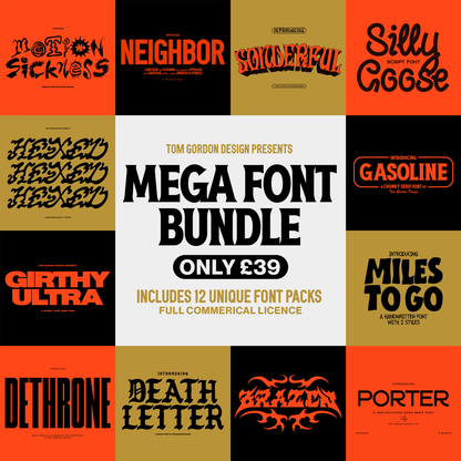 Mega Font Bundle