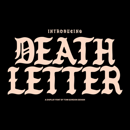 Death Letter Font