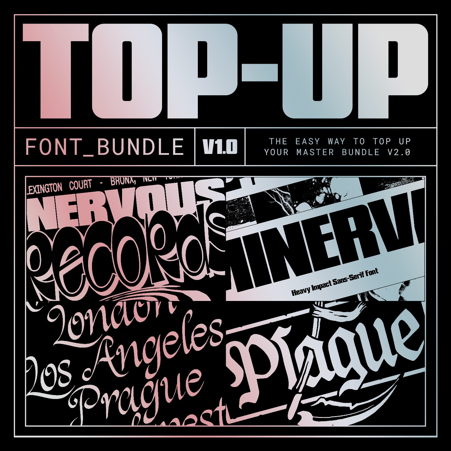 Top-Up Font Bundle V1.0