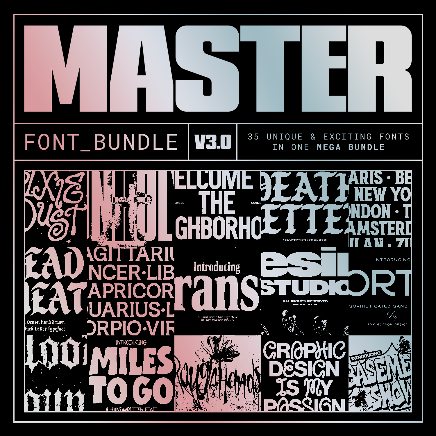 Master Type Bundle V3.0